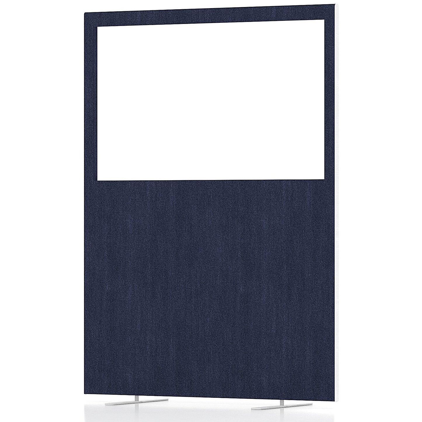 Impulse Plus Clear Half Vision Floor Screen, 1200x1650mm, Royal Blue