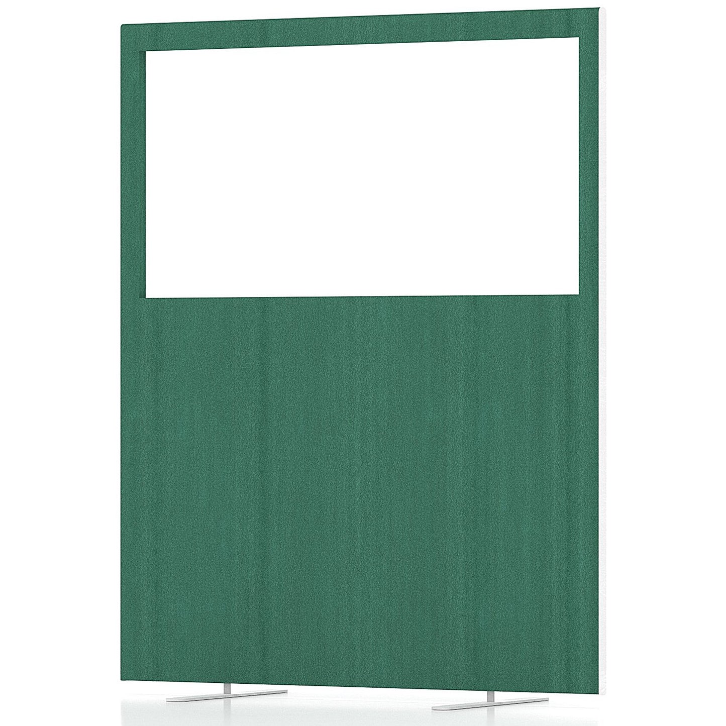 Impulse Plus Clear Half Vision Floor Screen, 1200x1500mm, Palm Green