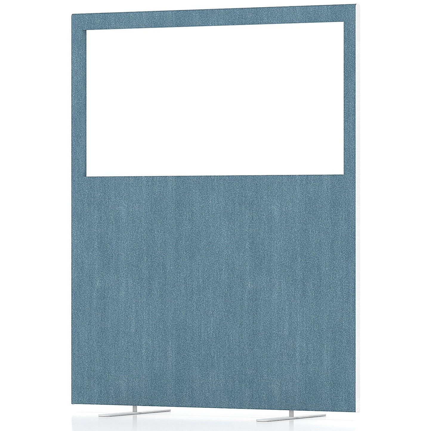 Impulse Plus Clear Half Vision Floor Screen, 1200x1500mm, Sky Blue