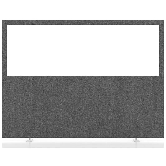 Impulse Plus Clear Half Vision Floor Screen, 1600x1200mm, Lead