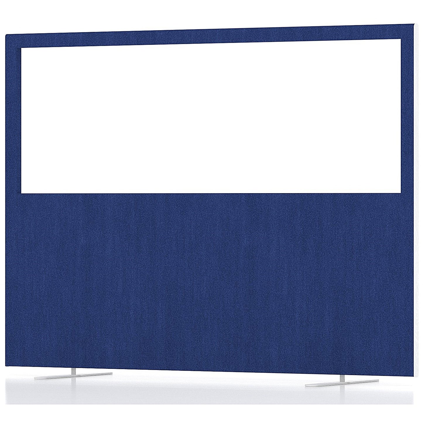 Impulse Plus Clear Half Vision Floor Screen, 1600x1200mm, Powder Blue