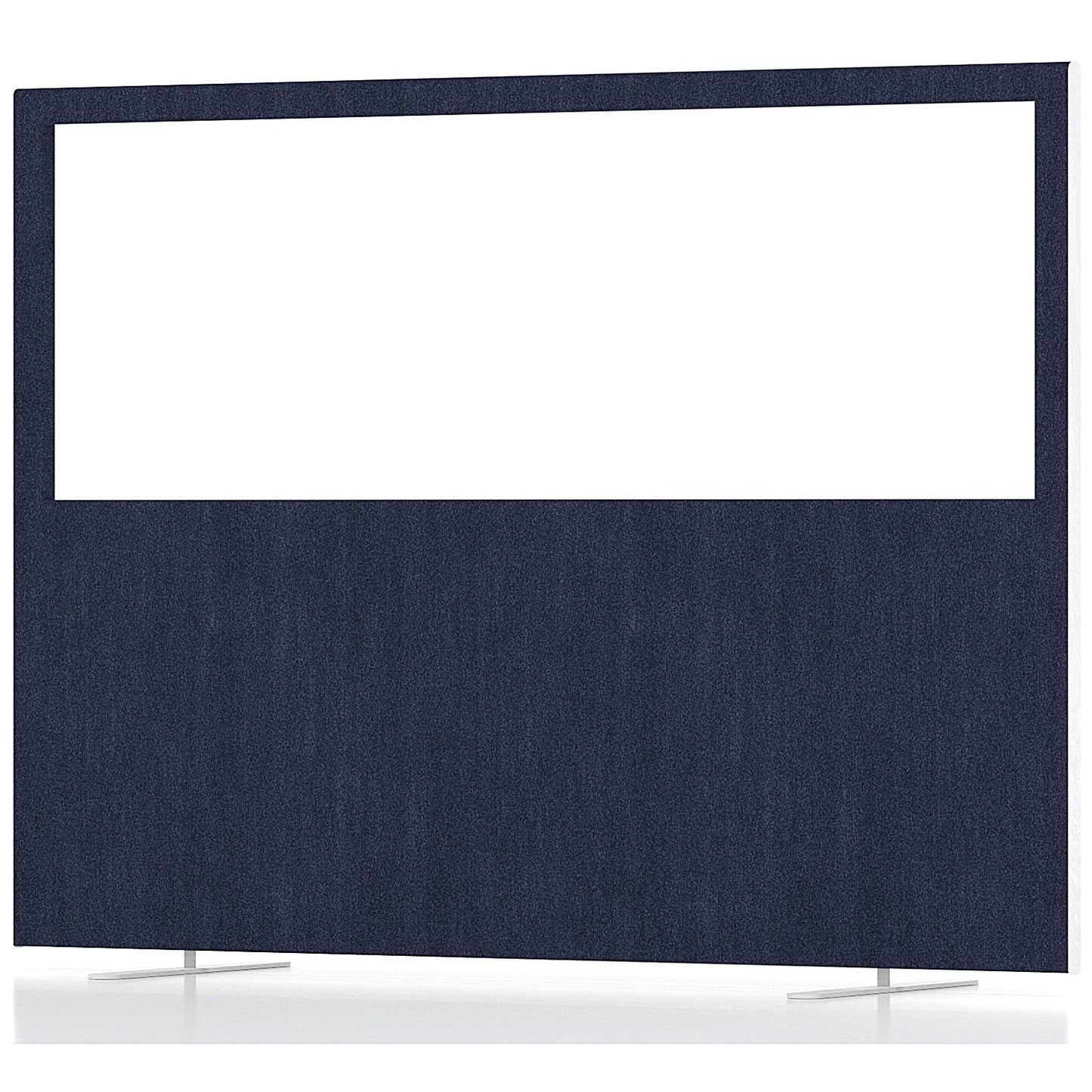 Impulse Plus Clear Half Vision Floor Screen, 1600x1200mm, Royal Blue