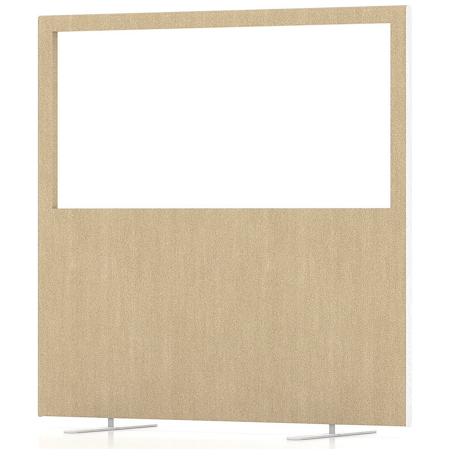 Impulse Plus Clear Half Vision Floor Screen, 1200x1200mm, Beige