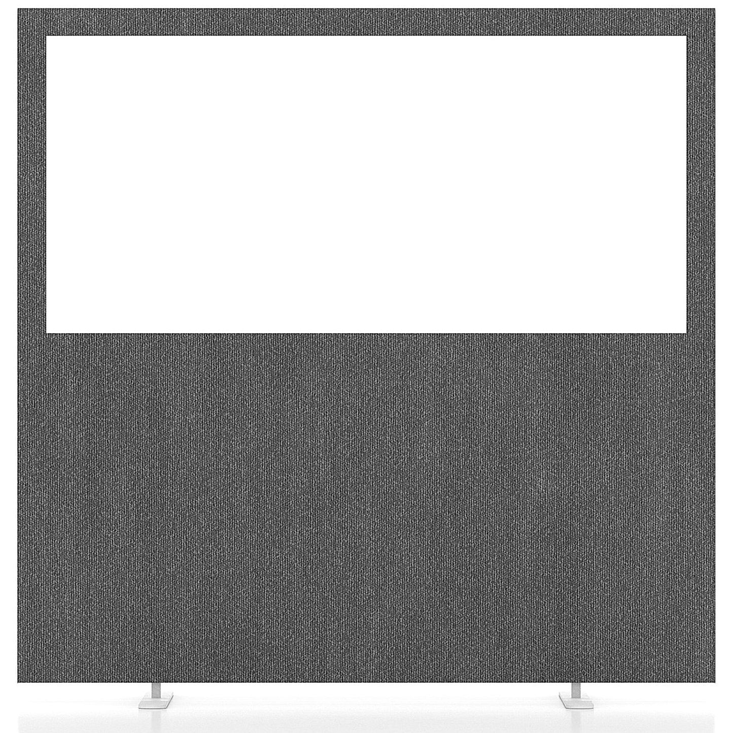 Impulse Plus Clear Half Vision Floor Screen, 1200x1200mm, Lead