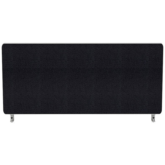 Impulse Plus Desk Screen, 800x400mm, Black