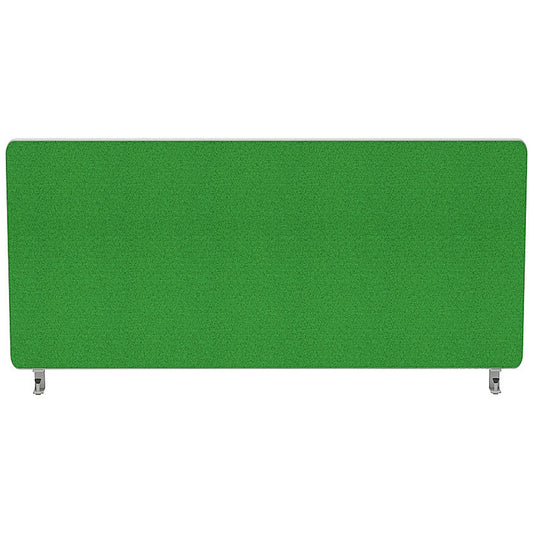 Impulse Plus Desk Screen, 800x400mm, Palm Green