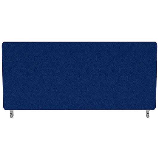Impulse Plus Desk Screen, 800x400mm, Powder Blue