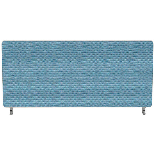Impulse Plus Desk Screen, 800x400mm, Sky Blue