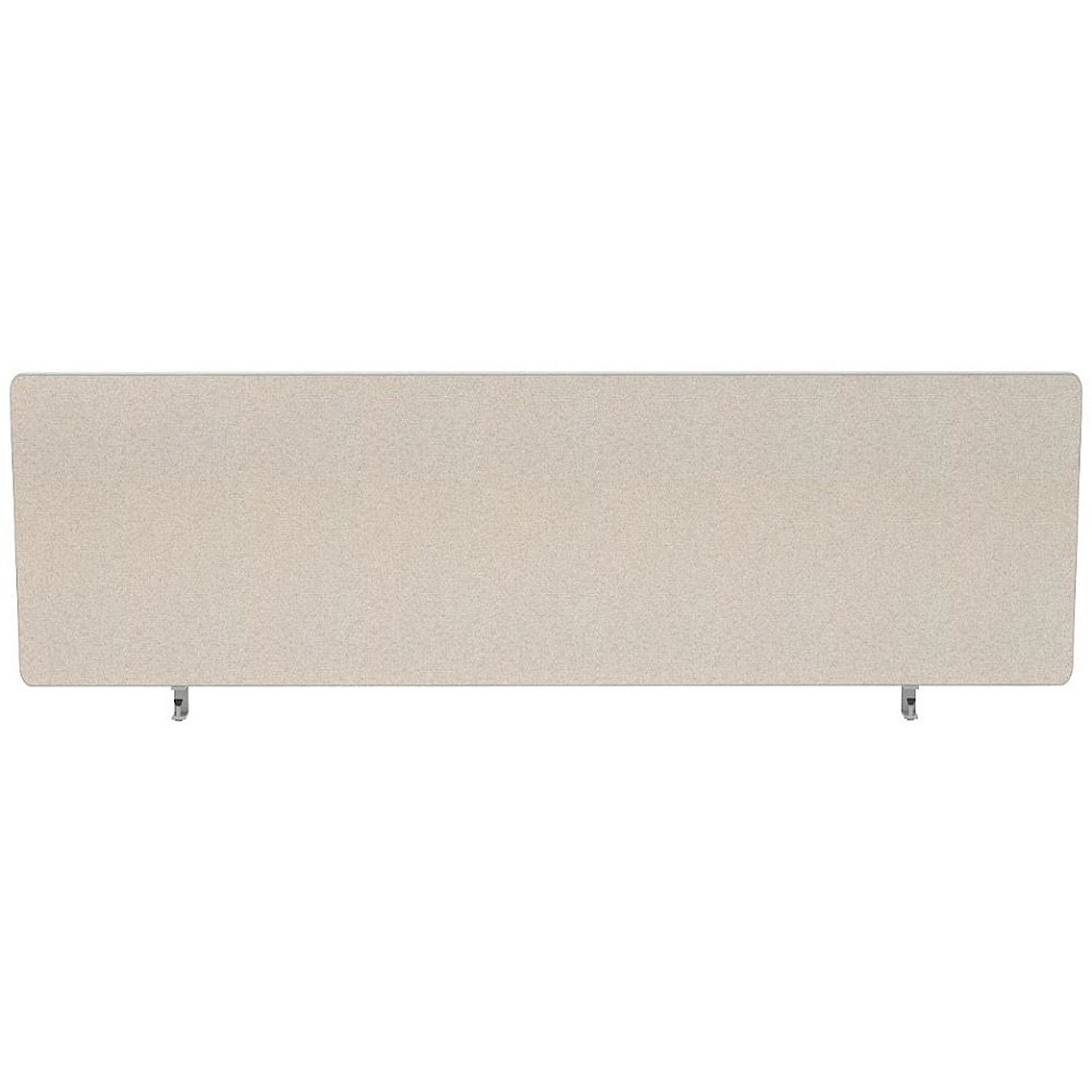 Impulse Plus Desk Screen, 1200x400mm, Light Grey