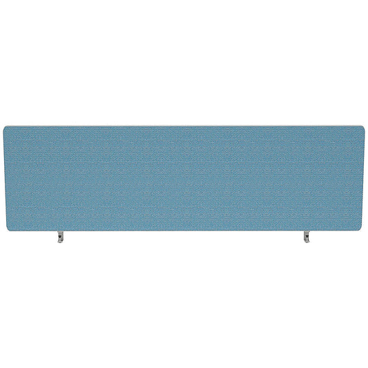 Impulse Plus Desk Screen, 1200x400mm, Sky Blue