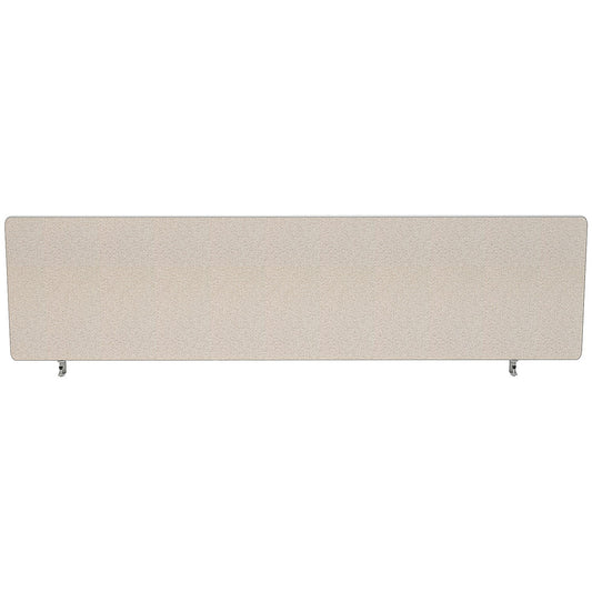 Impulse Plus Desk Screen, 1400x400mm, Light Grey