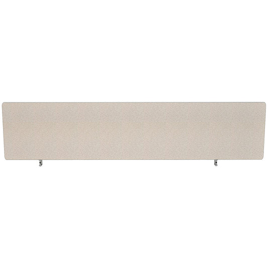 Impulse Plus Desk Screen, 1600x400mm, Light Grey