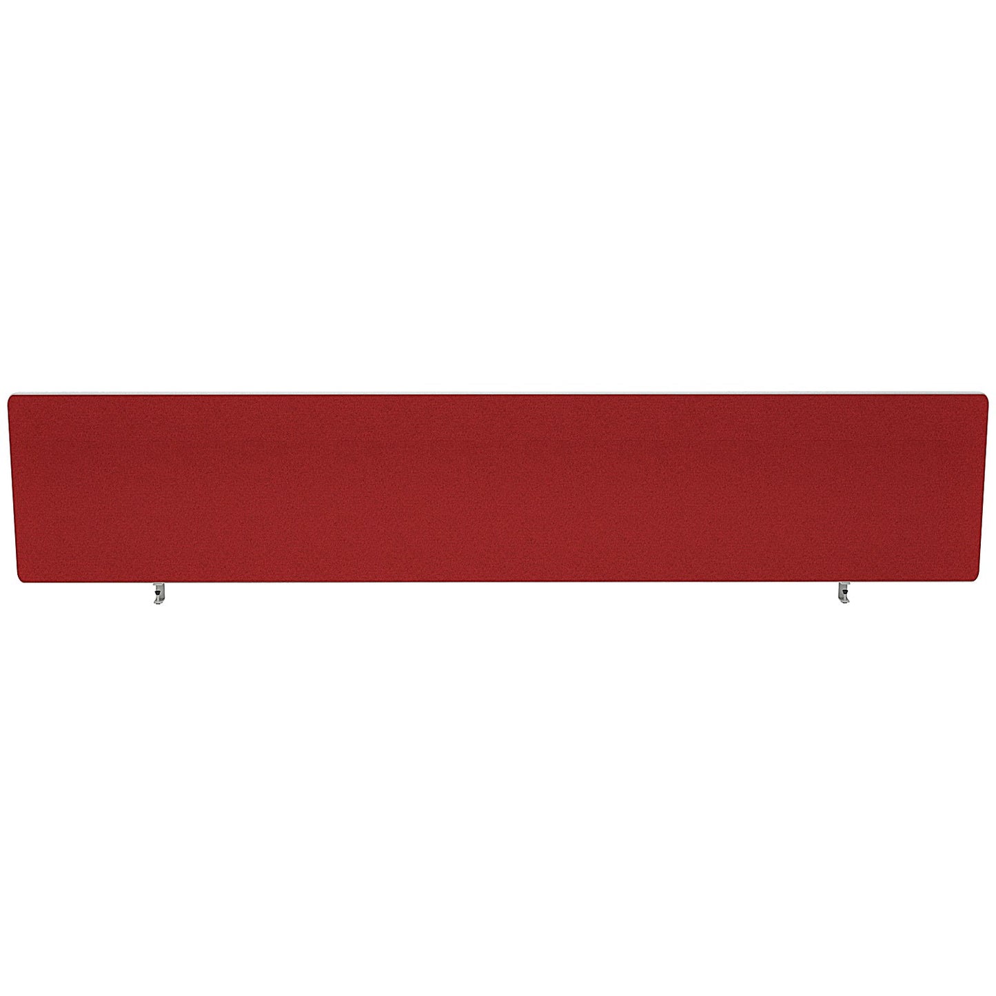 Impulse Plus Desk Screen, 1800x400mm, Burgundy