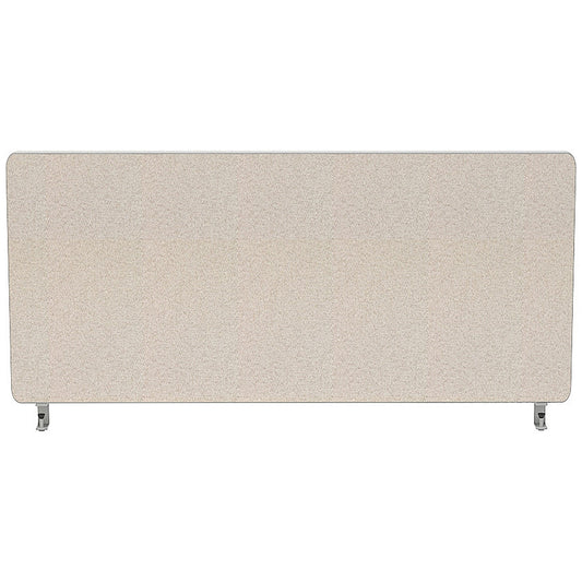Impulse Plus Desk Screen, 800x300mm, Light Grey