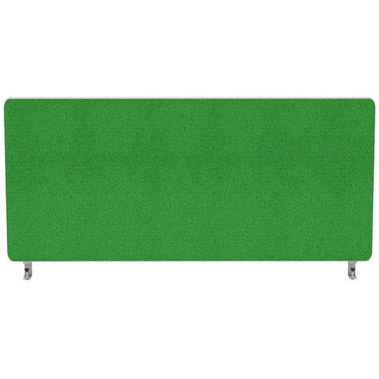Impulse Plus Desk Screen, 800x300mm, Palm Green