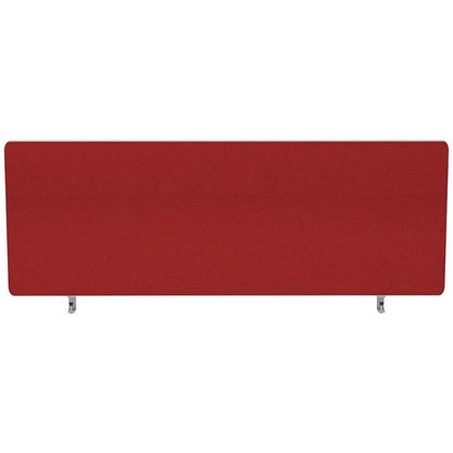 Impulse Plus Desk Screen, 1000x300mm, Burgundy