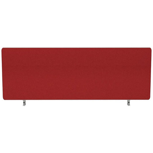 Impulse Plus Desk Screen, 1000x300mm, Burgundy