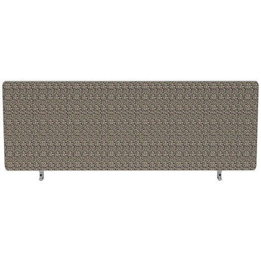Impulse Plus Desk Screen, 1000x300mm, Lead