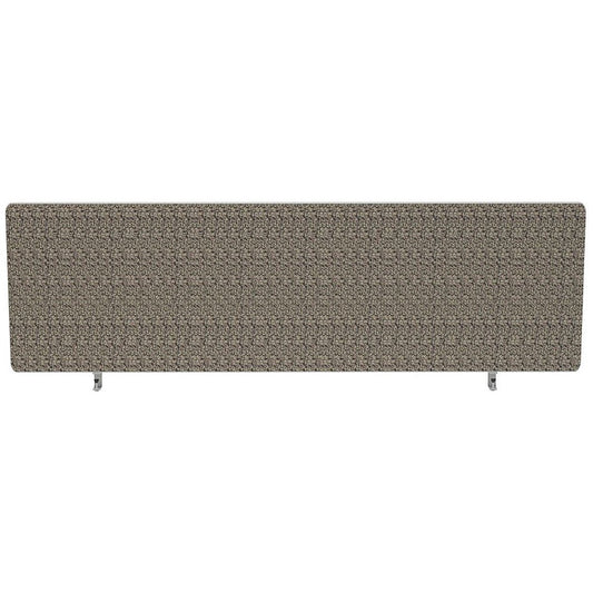 Impulse Plus Desk Screen, 1200x300mm, Lead