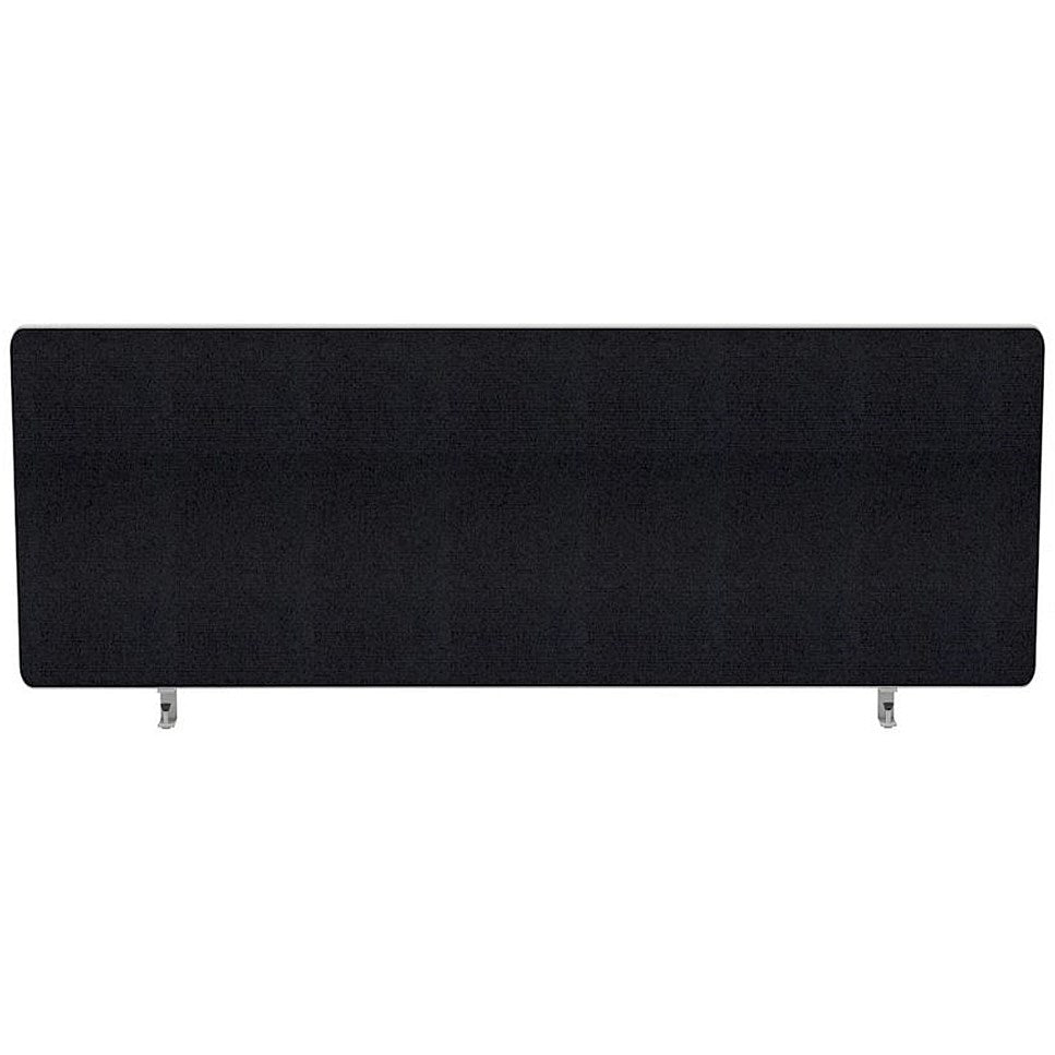 Impulse Plus Desk Screen, 1400x300mm, Black