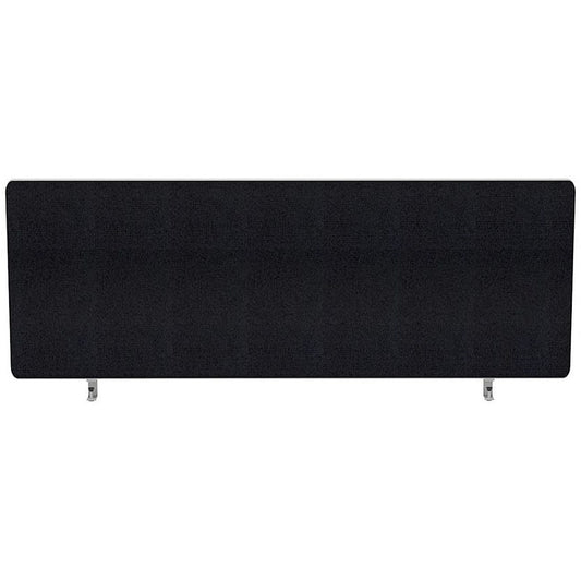 Impulse Plus Desk Screen, 1400x300mm, Black