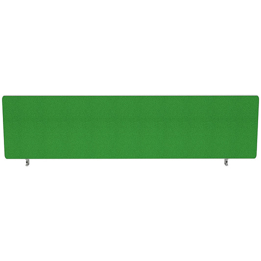 Impulse Plus Desk Screen, 1400x300mm, Palm Green