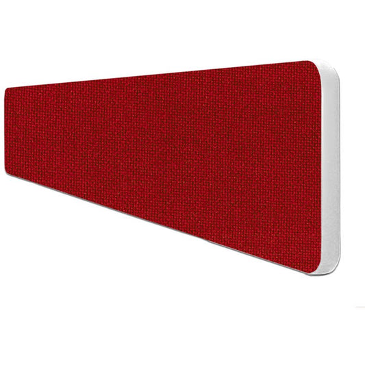 Impulse Plus Desk Screen, 1500x300mm, Burgundy