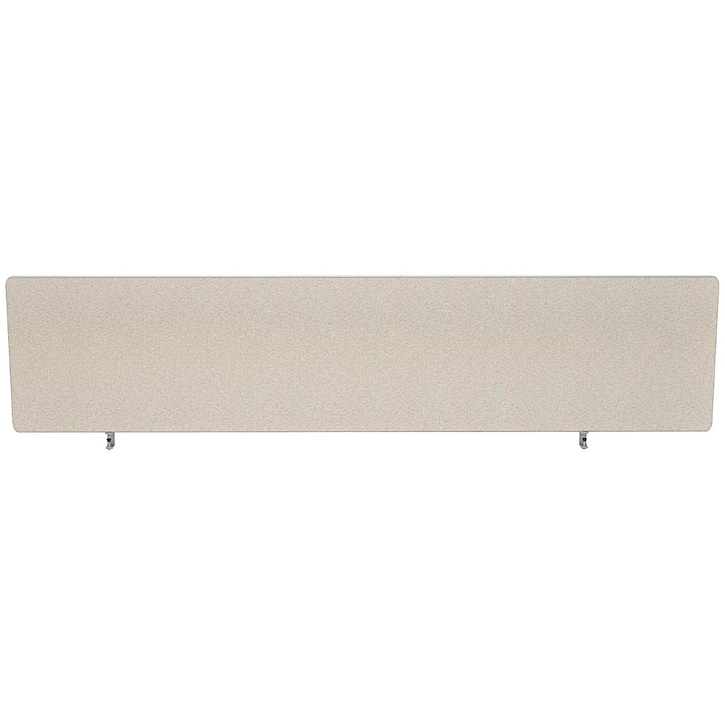 Impulse Plus Desk Screen, 1600x300mm, Light Grey