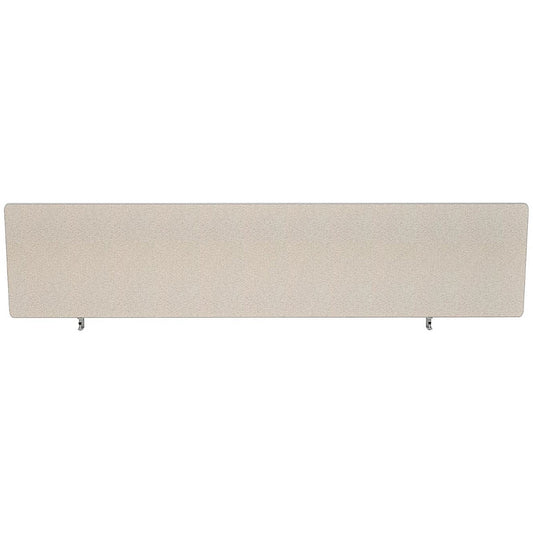 Impulse Plus Desk Screen, 1600x300mm, Light Grey