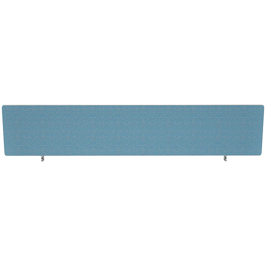 Impulse Plus Desk Screen, 1800x300mm, Sky Blue