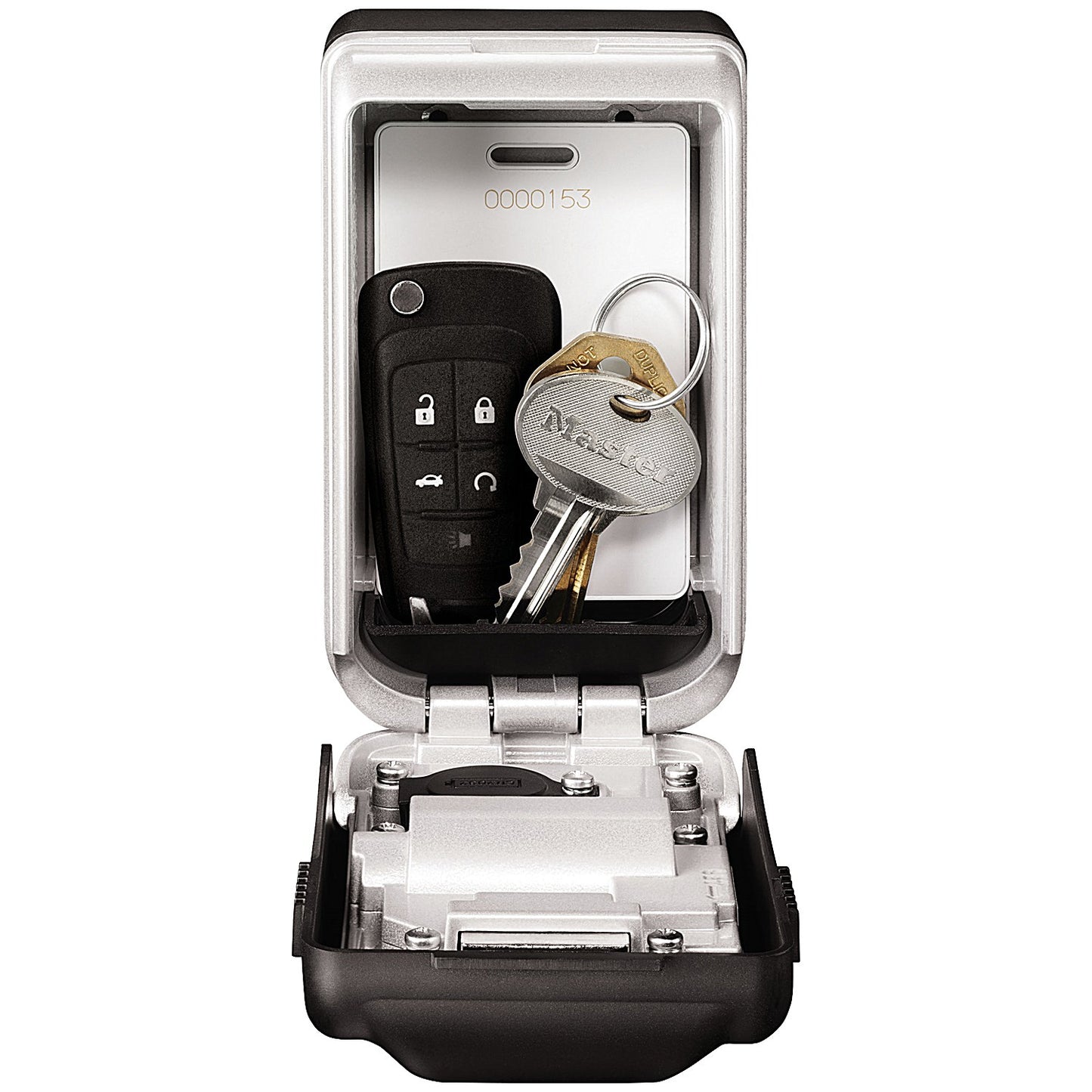 Master Lock Light Up Dial Select Access Key Lock Box Wall Mounted Grey 5425EURD