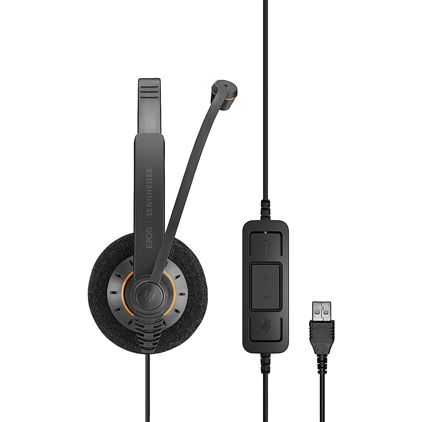 Epos Impact SC 30 USB ML Wired Monaural Headband Headset Black 1000550