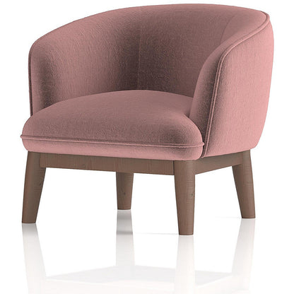 Lulu Accent Chair, Old Rosa