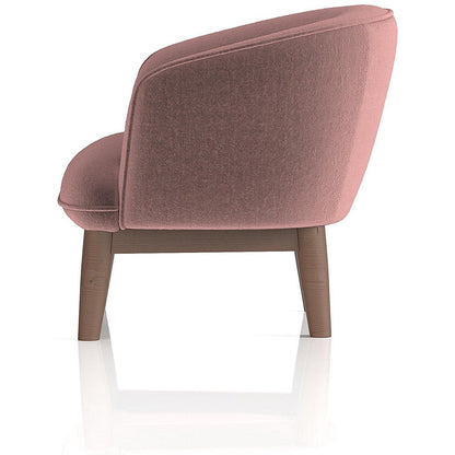Lulu Accent Chair, Old Rosa