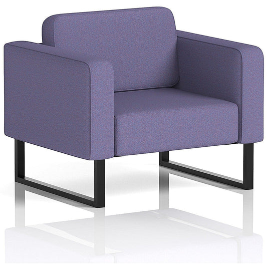 Brixworth Armchair, With Black Legs, In Synergy Fabric, Order