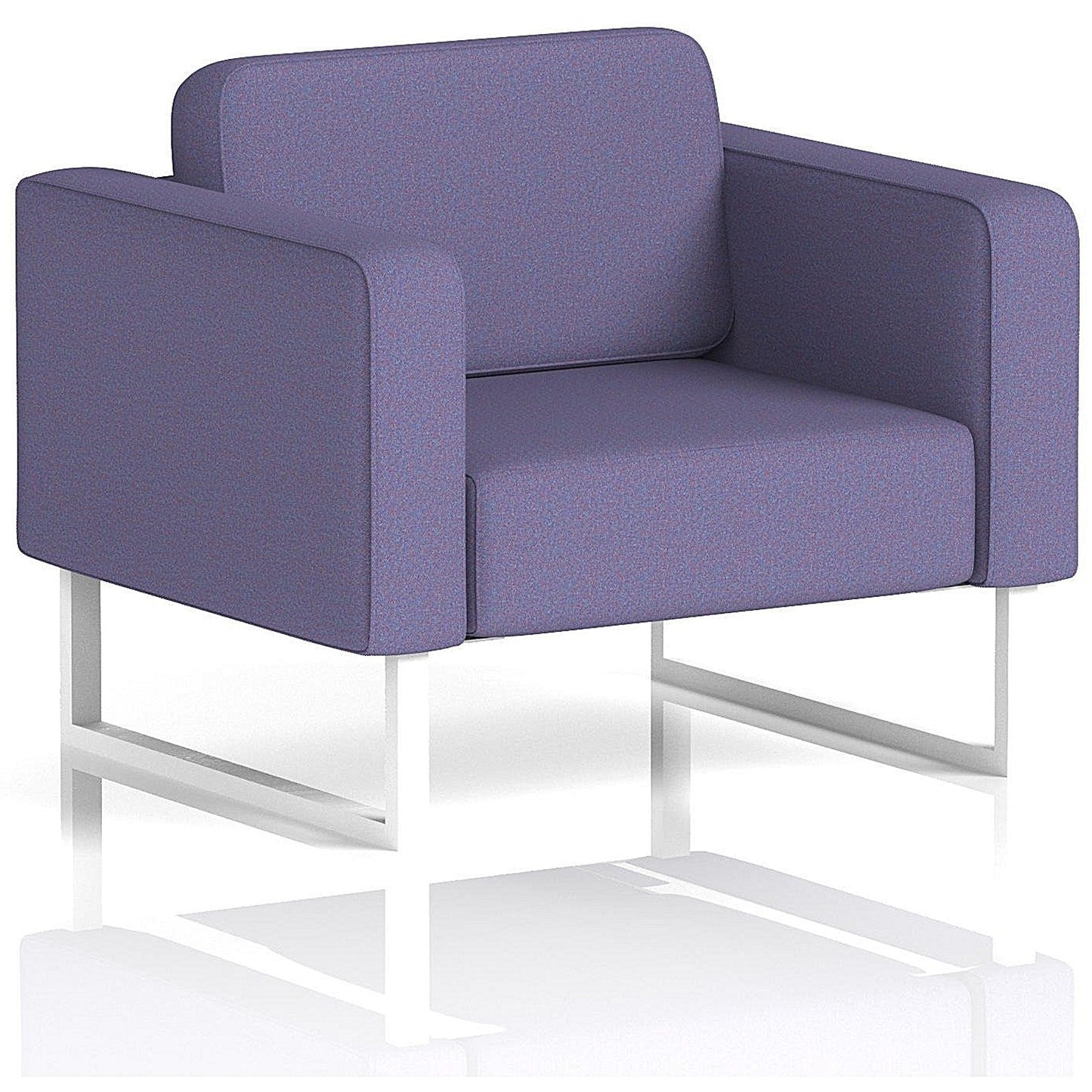 Brixworth Armchair, With White Legs, In Synergy Fabric, Order