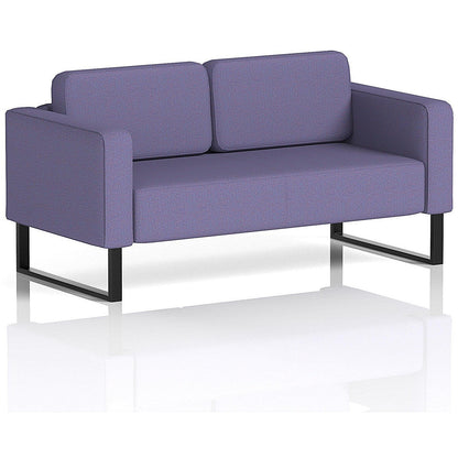Brixworth 2 Seater Sofa, With Black Legs, In Synergy Fabric, Order