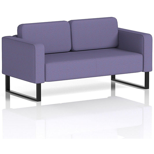 Brixworth 2 Seater Sofa, With Black Legs, In Synergy Fabric, Order