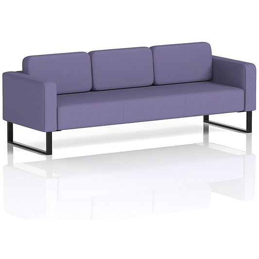 Brixworth 3 Seater Sofa, With Black Legs, In Synergy Fabric, Order