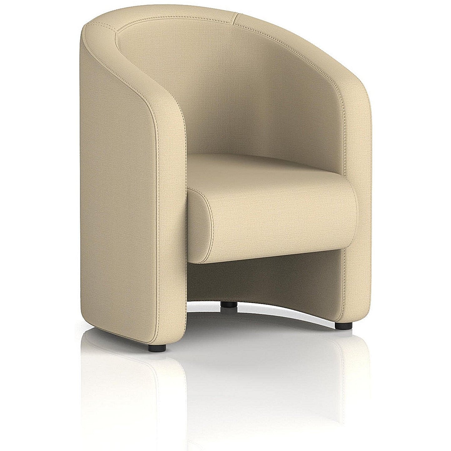 Lamport Armchair, With Black Feet, In Sumi Fabric, Zen