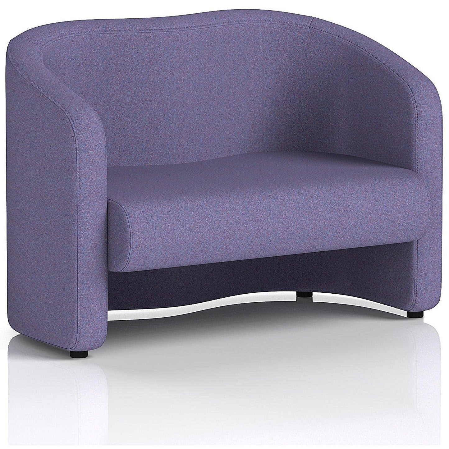 Lamport 2 Seater Sofa, With Black Feet, In Synergy Fabric, Order