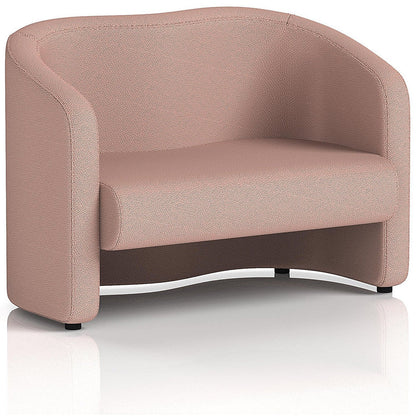 Lamport 2 Seater Sofa, With Black Feet, In Yoredale Fabric, Kidstone