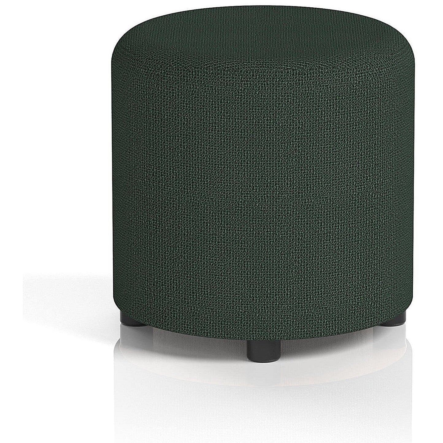 Harlestone Small Round Stool, In Yoredale Fabric, Ingleton Body And Top