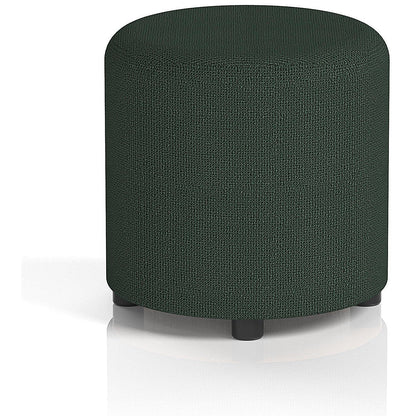 Harlestone Small Round Stool, In Yoredale Fabric, Ingleton Body And Top