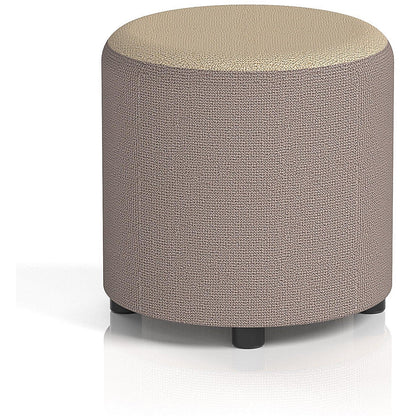 Harlestone Small Round Stool, In Yoredale Fabric, Settle Body Gordale Top
