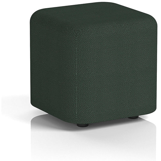 Harlestone Small Square Stool, In Yoredale Fabric, Ingleton Body And Top