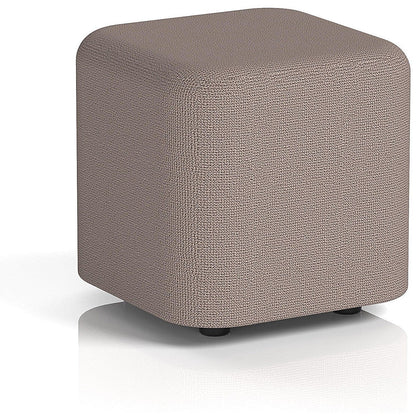 Harlestone Small Square Stool, In Yoredale Fabric, Settle Body And Top