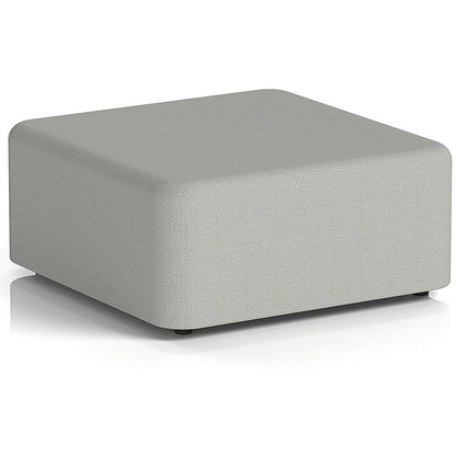 Harlestone Large Square Stool, In Sumi Fabric, Tokyo Body And Top