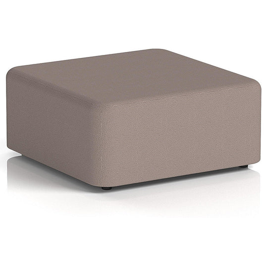 Harlestone Large Square Stool, In Yoredale Fabric, Settle Body And Top