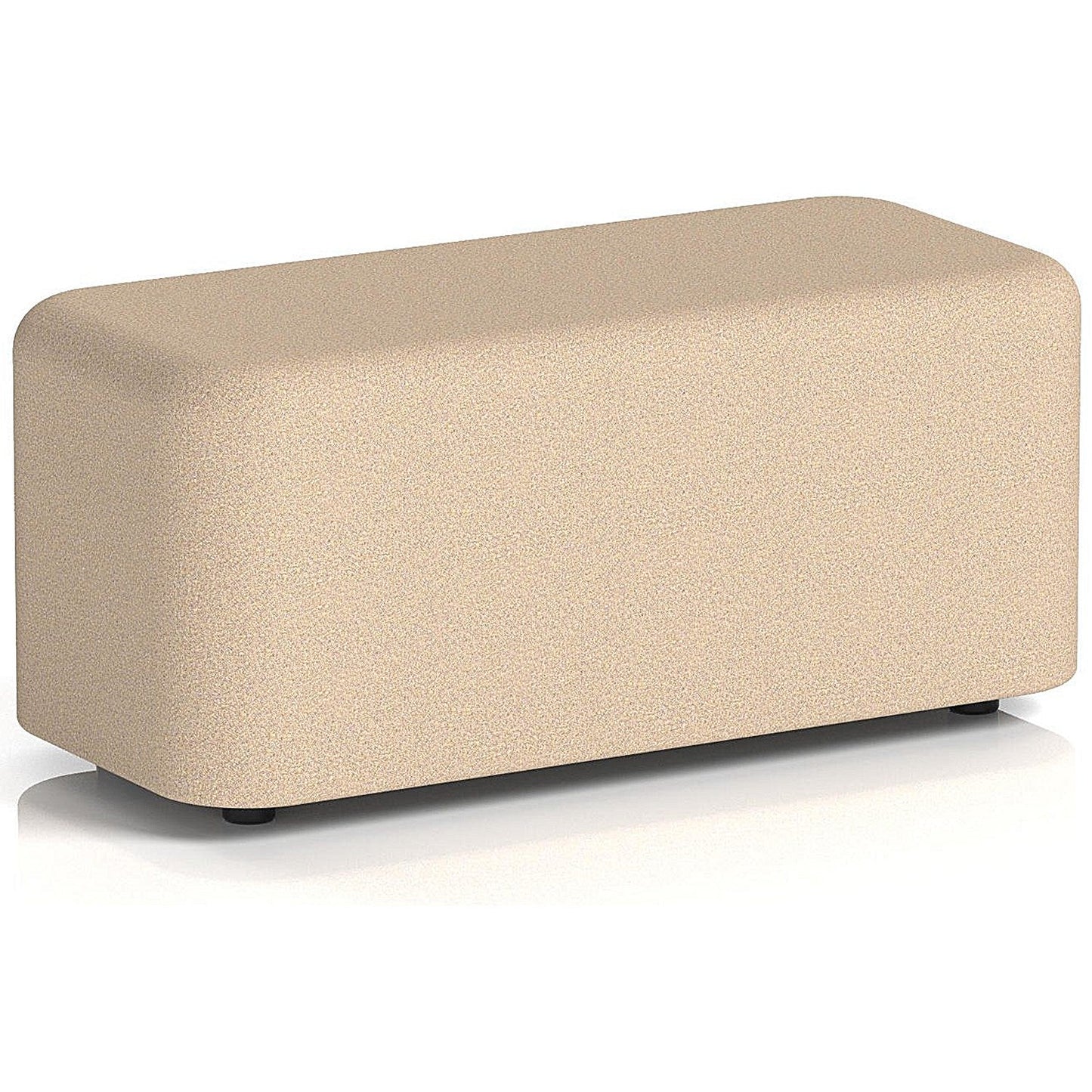 Harlestone Small Rectangular Stool, In Synergy Fabric, Affix Body And Top